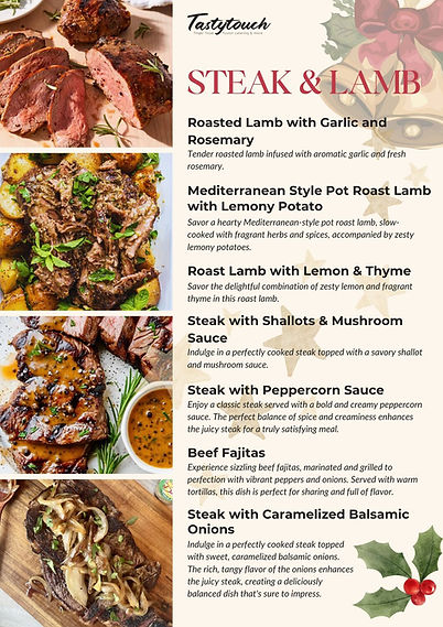 Tasty Touch Catering Christmas Menu - Steak and Lamb.jpg